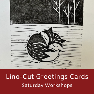 Lino-Cut Greetings Cards
